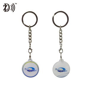 Gần tùy chỉnh Epoxy Key Fob NFC MF siêu nhẹ EV1 48byte Keychain RFID nhựa tag - Product Image 4