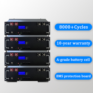 Batterie lithium-ion montée sur rack, batterie au phosphate de fer lithium 48V 51.2V 100AH 5Kwh, système de stockage d'énergie solaire domestique - Product Image 2