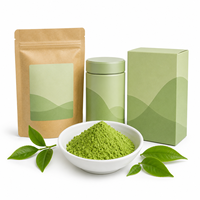 Poudre de Matcha Vert Pur de Qualité 3A, 1000 Mesh, Super Fine, Haute Qualité, Emballage en Vrac pour Gâteau Mousse