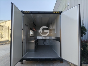 Oferta Especial: Casa Modular Prefabricada de 20 pies/40 pies, Contenedor Pequeño, Cafetería, Restaurante con Cocina - Product Image 5