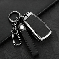 Nouvel étui pour clé de voiture en alliage de zinc et cuir pour Dongfeng Tianlong KL KC VL KX VR Tianjin, accessoires intérieurs de voiture