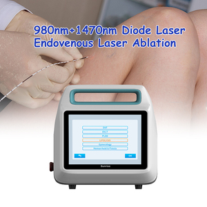 Láser de Diodo Médico de 1470nm y 980nm para EVLT, PLDD, Cirugía Vascular de Venas Varicosas, Seguro para el Cuerpo, Personalizable, 50W, Endovascular - Product Image 1