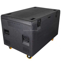 Flight case pour panneau d'écran LED, Flight case pour affichage LED d'installation fixe extérieur, Flight case pour câbles d'éclairage de scène