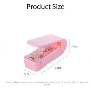 Máquina Selladora Portátil Mini al por Mayor, Selladora de Bolsas Térmicas de Plástico para Alimentos, Herramientas de Cocina Manuales - Product Image 5