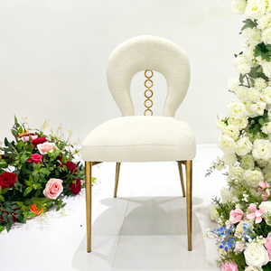 Luxury Modern Restaurant Stainless Steel Legs Velvet Dining Room <b>Chair</b> for Outdoor Apartment & Living Room Use - Product Image 1