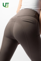 Promotion : Legging d'équitation à grip, Pantalon d'équitation pour femme, Culotte d'équitation, Vêtements d'équitation, Direct usine