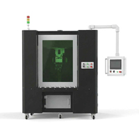 Machine de sablage laser à impulsions automatique 500W avec galvanomètre oscillant pour l'élimination uniforme de la peinture sur surfaces courbes