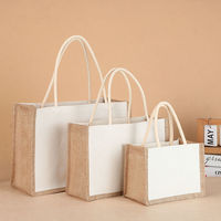 Sacs réutilisables en toile et en jute personnalisables avec logo, écologiques, vente en gros, sacs de shopping avec logo imprimé