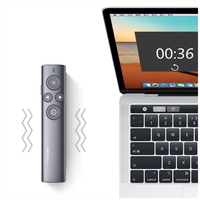 Télécommande de présentation PowerPoint sans fil N95s Pro avec pointeur laser intégré et câble USB pour bureau