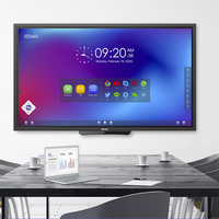 Vente chaude IQTouch oem 86 pouces Multi écran tactile moniteur équipement de formation éducative carte intelligente interactive écran plat