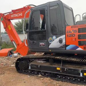 Excavatrice d'occasion d'origine japonaise HITACHI ZX120 avec lame en bon état à vendre - Product Image 1