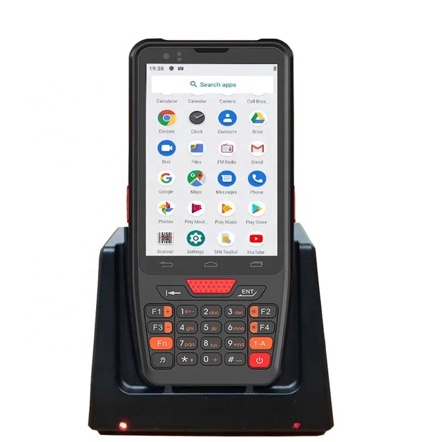Hot Selling 4 Inch Touch Screen Android Handheld PDA Rugged Wireless Pocket Mobile Terminal 4G LTE Wifi 1D 2D Barcode Stock
