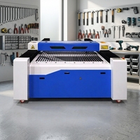 Graveur laser CO2 CNC Tz1325, grande surface de travail, haute précision, contrôle Ruida, refroidissement par eau, servomoteur Leadshine