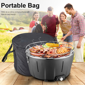 Parrilla de <span class=keywords><strong>Barbacoa</strong></span> Coreana Moderna de Acero Inoxidable, a Gas y Carbón, <span class=keywords><strong>sin</strong></span> <span class=keywords><strong>Humo</strong></span>, con Encendido Electrónico, para Exteriores y Camping - Product Image 2