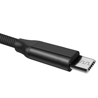 Câbles de données USB V8 2.4A à prix d'usine, prêts à être expédiés, câbles de charge rapide pour téléphone portable Android, câbles de charge Micro USB en tissu tressé