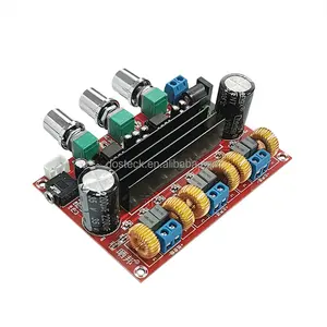 Placa de amplificador de potencia Digital TPA3116D2, 2x50W + 100W, 2,1 canales, DC12V-24V, TPA3116d2, Subwoofer