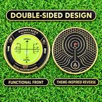 Niveau à bulle en métal pour alignement de ligne de putting sur green de golf, outil d'entraînement portable pour golfeurs hommes et femmes