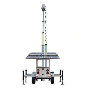 Torre de Vigilancia Solar UST600 con Remolque y CCTV - Product Image 5