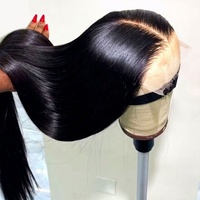 Perruque en cheveux humains bruts vietnamiens 13x6 HD Lace Frontal sans colle, ultra-lisse, vierge, cuticules alignées