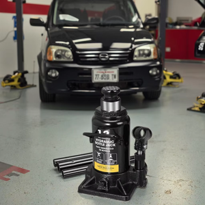 الترتول 12 طن رافعات محمولة اقتصادية لرفع السيارات وإصلاح السيارات ورفع المنزل باللون الأسود - Product Image 6