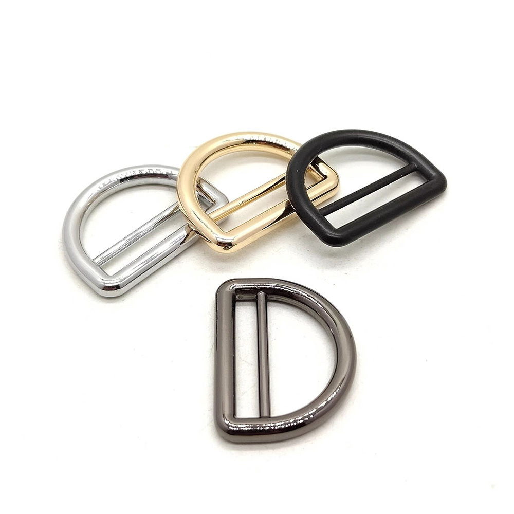 Wholesale D Ring Buckle Customized Hardware Decoration Metal Strap Open D Ring