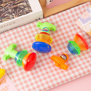Twist Double <b>Flash</b> Gyroscope Plastic Spinning Top With <b>Light</b> Up Function For Kids 5 To 7 Years Unisex Toy - Product Image 2