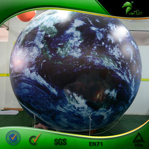 <span class=keywords><strong>Gigante</strong></span> inflable globo de tierra 3m inflable planeta globo auto inflar globo de tierra - Product Image 5