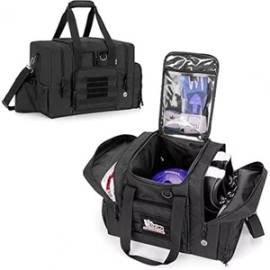 BSCI Factory Bowling Ball Bag for Single Ball with Padded Ball <b>Holder</b>, Bowling Bag 1 Bowling Ball, & 1 Pair of Men <b>Shoe</b> - Product Image 5