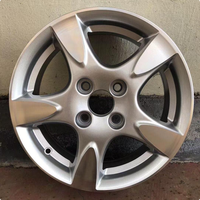 Vente Chaude Usine Gros 14 Pouces Jantes en Alliage Coulé 14X5.5 4x100 ET30/44 CB67.1/56.6 en Stock Jantes de Voiture Modifiées