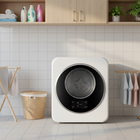Séchoir à tambour portable à chargement frontal 2026, le plus vendu, machine à sécher le linge CE CB 	 Conception écoénergétique et respectueuse de l'environnement