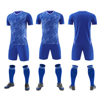 Maillot de football à séchage rapide pour hommes et enfants, ensembles de maillots de football pour hommes et garçons, uniformes d'équipe de football