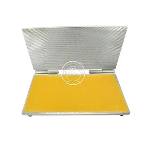 Silicone Mold Material Book Type Beeswax Foundation Machine With Metal Back 42*22mm