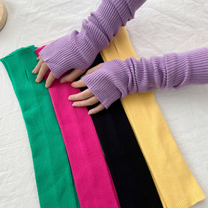 Gants d'hiver en <span class=keywords><strong>laine</strong></span> personnalisés Edelweiss, mitaines unies à manches longues Dobby Olive 50g, gants d'hiver pour femmes, 100% <span class=keywords><strong>laine</strong></span> - Product Image 1