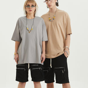 Camiseta de Manga Corta para Hombre, Casual, de Color Sólido, 100% Algodón Tejido, Ligera, Transpirable, Antiarrugas, Corte Regular, Básica, para Uso Diario - Product Image 4