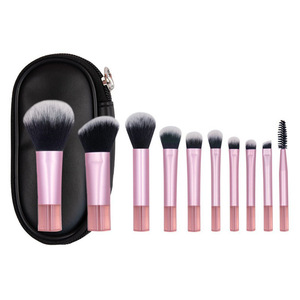 Mini set de brochas de maquillaje, brocha para polvos sueltos, brocha para maquillaje, brocha para rubor, herramienta de belleza facial suave - Product Image 1
