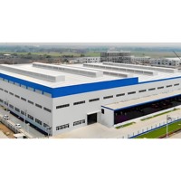 Almacén de Acero para Energías Renovables - Edificio Modular Ecológico Prefabricado para Almacenamiento de Equipos de Nuevas Energías
