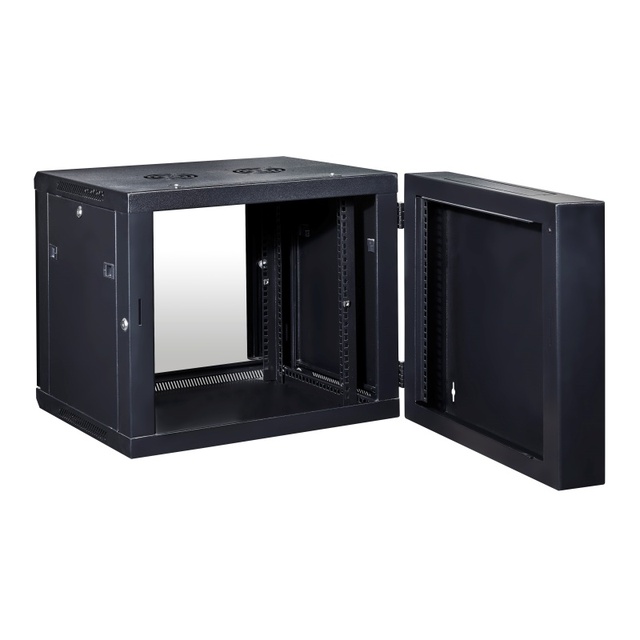 High quality chinese supplier 19inch 12/24/48 cres or customized 1.0/2.0mm thickness Wall Mount Cabinet telecom cabinet