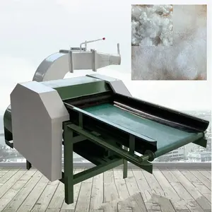 Airflow waste cotton fiber cleaning machine old cloth waste opening recycling machine