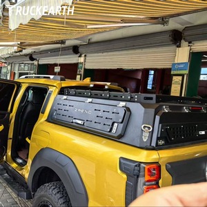 Cubierta de Aluminio Manual Impermeable con Bloqueo para Camionetas Ford, Toyota, GMC, RAM, Chevrolet, Ranger, Pickup, Camper Shell - Product Image 3