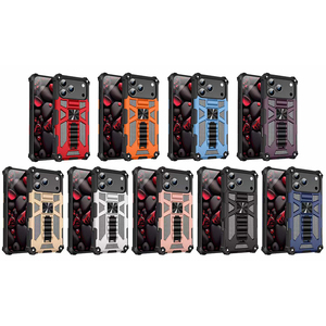 เคสโทรศัพท์มือถือสไตล์<span class=keywords><strong>ผู้ชาย</strong></span>สำหรับ <span class=keywords><strong>iPhone</strong></span> 18 Pro Max 17 16 15 ป้องกันการกระแทกพร้อมขาตั้ง สำหรับ Samsung S26U S25 A18 A57 A26 A56 - Product Image 2