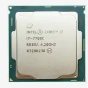 Ail menyukai 100% kondisi baik asli I7 6700 6700K 6700T i7 7700 7700K 7700T Desktop CPU prosesor Quad-Core LGA1151