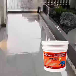 100% सिलिकॉन रबर छत वाटरप्रूफ स्प्रे कोटिंग यूव प्रतिरोधी जलरोधी कोटिंग - Product Image 5