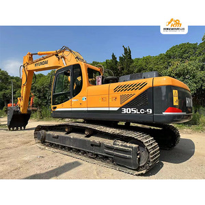 Excavadora Pesada Hyundai R305LC-9T de Segunda Mano de Alta Calidad, Motor Cummins, Sistema Hidráulico Kawasaki, Precio con Descuento - Product Image 1