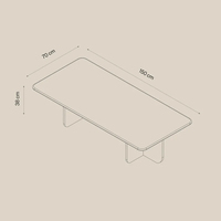 Table basse en marbre rouge artisanal Newstar Stone, marbre Rosso Levanto Bourgogne, pour salon