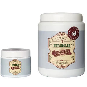 DETANGLES Professional 1000ml Conditionneur de toilettage pour animaux de compagnie avec lichen protéiné de soie pour chiens chats pour démêler la fourrure douce et lisse - Product Image 1