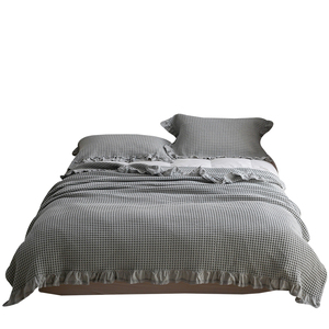 Manta de Algodón 100% con Diseño de Encaje, Suave y sin Pelusas, para Sofá, Viajes, Cama, Cualquier Habitación, Muy Cálida - Product Image 5