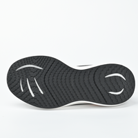 Chaussures de course décontractées pour hommes avec amorti, empeigne en cuir respirant et bout ouvert