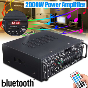 GAP-326BT <span class=keywords><strong>bluetooth</strong></span> 2.0 Canal 2000W Puissance Audio Amplificateur <span class=keywords><strong>HiFi</strong></span> 326BT 12 V/220 V <span class=keywords><strong>Ampli</strong></span> AV Haut-Parleur avec télécommande pour la Maison De Voiture - Product Image 3