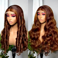 Perruque Frontale Bouclée Élastique Texture Œuf Cheveux Vietnamiens Bruts 5x5 9x6 Sans Colle Full HD, Vente en Gros, Perruques Frontales en Cheveux Humains Vierges Bruns