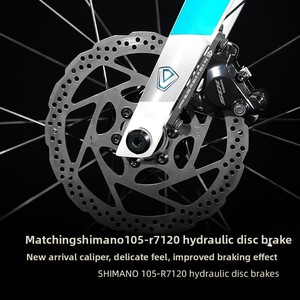 Bicicleta FUOCO-TOP para Hombre con Cuadro de Fibra de Carbono - Sistema de Ciclismo de Carretera y Gravel FUOCO-TOP - Product Image 2